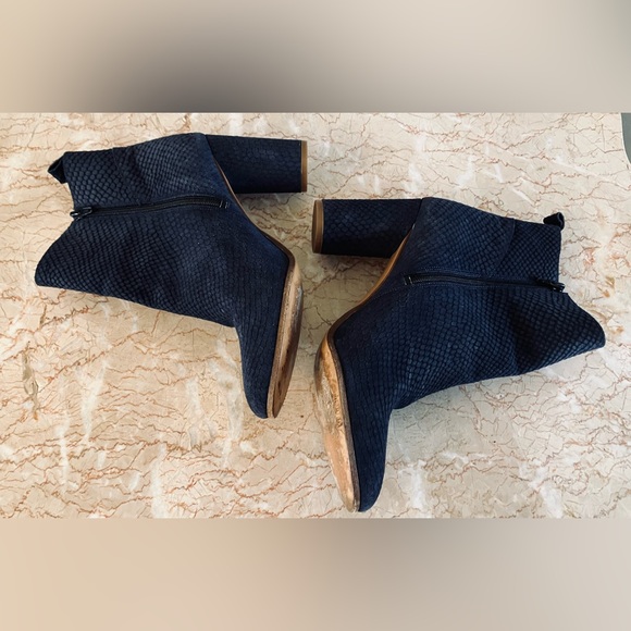 Maje Sz 7.5 Navy Felix boots - Picture 4 of 6